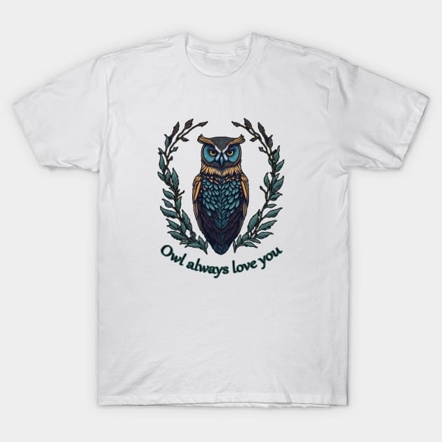 Owl always love you T-Shirt by ElArrogante